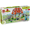 Конструктор LEGO DUPLO Комплект с мост и релси за влак 10426