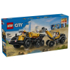 Конструктор LEGO City Самосвал и товарач с челно товарене, 60494