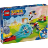 Конструктор LEGO Sonic the Hedgehog Сблъсък край лагерния огън на Sonic 77001
