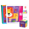 Кубчета пъзел 6 в 1 Raya Toys Животни