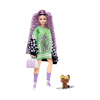 Кукла Barbie Mattel - Екстра: С черно-бяло яке 