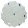 Плетена възглавница Lassig Dots, 25х25 см