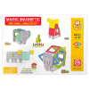 Магнитен конструктор Raya Toys Magic Magnetic Животни, 60 части