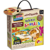 Детски дървени пъзели Lisciani Montessori Legno Baby Animals, 4 пъзела, 20 части