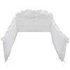 Обиколник за бебешко легло Italbaby MAGNIFIQUE LUX 185 x 40 см, Бял