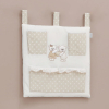 Детски органайзер за играчки за кошара Italbaby DOLCI COCCOLE Dove Grey