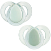 Ортодонтични залъгалки Tommee Tippee Night Time, 6-18 м, 2 бр., Зелени
