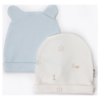 Бебешка шапка Bebetto MY FIRST PLAYMATE 2бр. 0-6м. C1233 