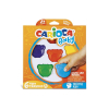 Пастели мечета CARIOCA Baby Teddy, 6 цвята