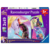Пъзели Ravensburger Unicorn Academy, 3x49 ч.