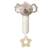 Плюшена дрънкалка Babyono Писукаща с гризалка, Koala Coco 1633