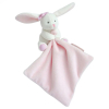 Плюшена играчка за гушкане Doudou заек с кърпичка 10 см, DC3337