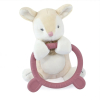 Плюшена играчка за гушкане Doudou с гризалка 14 см, DC4030