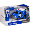 Полицейски бус Raya Toys за сглобяване City Police