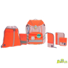 Раница за училище Lassig Unique с аксесоари, 7 части, 40 см.