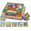 Дървени кубчета Melissa and Doug Животни 13771