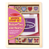 Дървени печати Melissa and Doug Сърчица и Пеперудки 12415