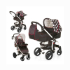 Бебешка количка Hauck Malibu XL All in One Set Dots Black
