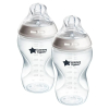 Самостерилизиращи се бебешки шишета Tommee Tippee Natural Start, 3м.+, 340 мл., 2 бр.