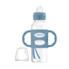  Преходно шише Dr. Brown’s Milestone  Wide-Neck Sippy Bottle 250mL Синьо