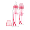 Шише Dr.Brown's Narrow-Neck Options 250 ml. 2бр. Розови