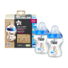 Шишета за хранене Tommee Tippee 260ml 0m+ 2 бр. с декорация TT0023