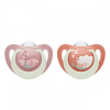 Силиконови залъгалки Nuk First Choice Night, 0-6 м.