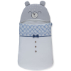 Спален чувал - пелена Bebetto Gentleman Bear, Сив, 70 cм., P516