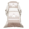 Спален комплект Italbaby BABY RE Pony 4ч. 70х130 Dove grey с обиколник