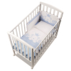 Спален комплект Italbaby BABY RE Maxi 5 ч. 100х130 см. Blue с обиколник