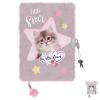 Таен дневник с катинар St. Majewski My Little Friend, A5, 96 листа