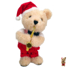 Танцуващо и пеещо плюшено мече Raya Toys Коледно, 41 см