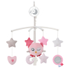 Музикална въртележка за кошара и легло Raya Toys 63605B, Розов
