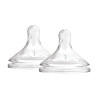 Биберони Dr.Brown's за шишета Wide-Neck Options+ 0м.+ 2бр.