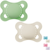 Залъгалка MAM Original Pure Soother Solid 2-6m, със стерилизираща кутия, 2бр.