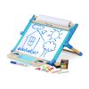 Детска дъска за рисуване Melissa&Doug Дървена, двустранна, с аксесоари 12790