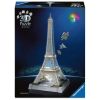 3D пъзел Ravensburger Iconics Айфеловата Кула, със светлини, 216 ч.
