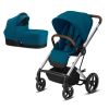 Бебешка количка Cybex Balios S Lux и Cot S 2 в 1 River Blue