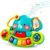Бебешко пиано Raya Toys Слонче със светлини