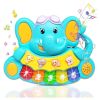 Бебешко пиано Raya Toys Слонче с 5 клавиша