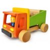 Дървен камион Raya Toys с подвижно ремарке