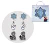 Детски комплект обеци Cerda Disney Frozen, 2500003783, 3 бр.