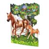 Картичка Santoro Horse and Foal Swing Card, 3D