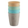 Комплект детски чаши за пиене NIP Beaker Жираф, 4 броя, 250 мл.
