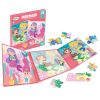  Магнитен пъзел 2 в 1 Raya Toys Русалки в книжка, 2х20 ч.