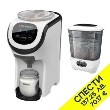 Бебешки комплект уреди Baby Brezza Formula Pro Mini + One Step Baby Bottle Sterilizer Dryer Advanced