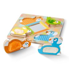 Дървен пъзел Melissa and Doug с огледало 11898