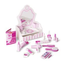 Дървена детска тоалетка Melissa and Doug Салон за красота 13026