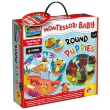 Образователна игра Lisciani Montessori Baby Round Puppies