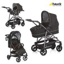 Бебешка количка HAUCK Rapid 4 Plus Trio set Caviar/Neon yellow